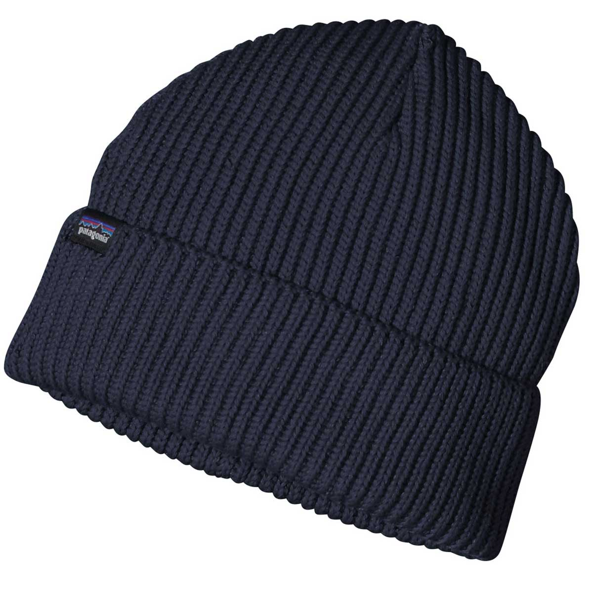 Patagonia Fisherman's Rolled Beanie in Navy Blue